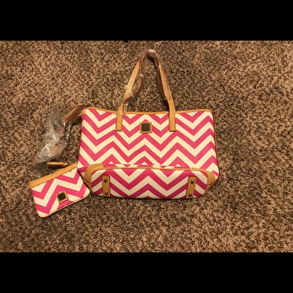Dooney and Burke purse and wristlet